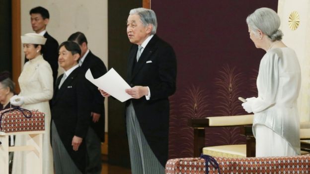 Emperor Akihito: Japanese monarch declares historic abdication Newswire
